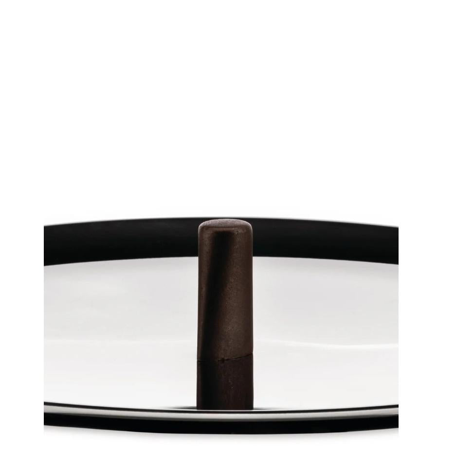 Alessi Tapa Edo Acero Inoxidable con Pomo Marrón