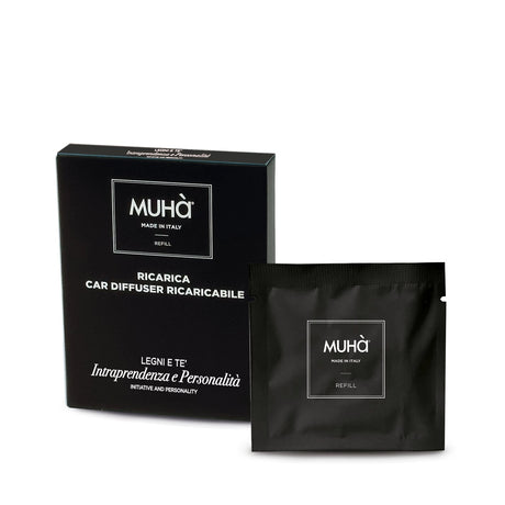 Muhà Refill Car Auto Maderas y Té - Recarga Ambientador