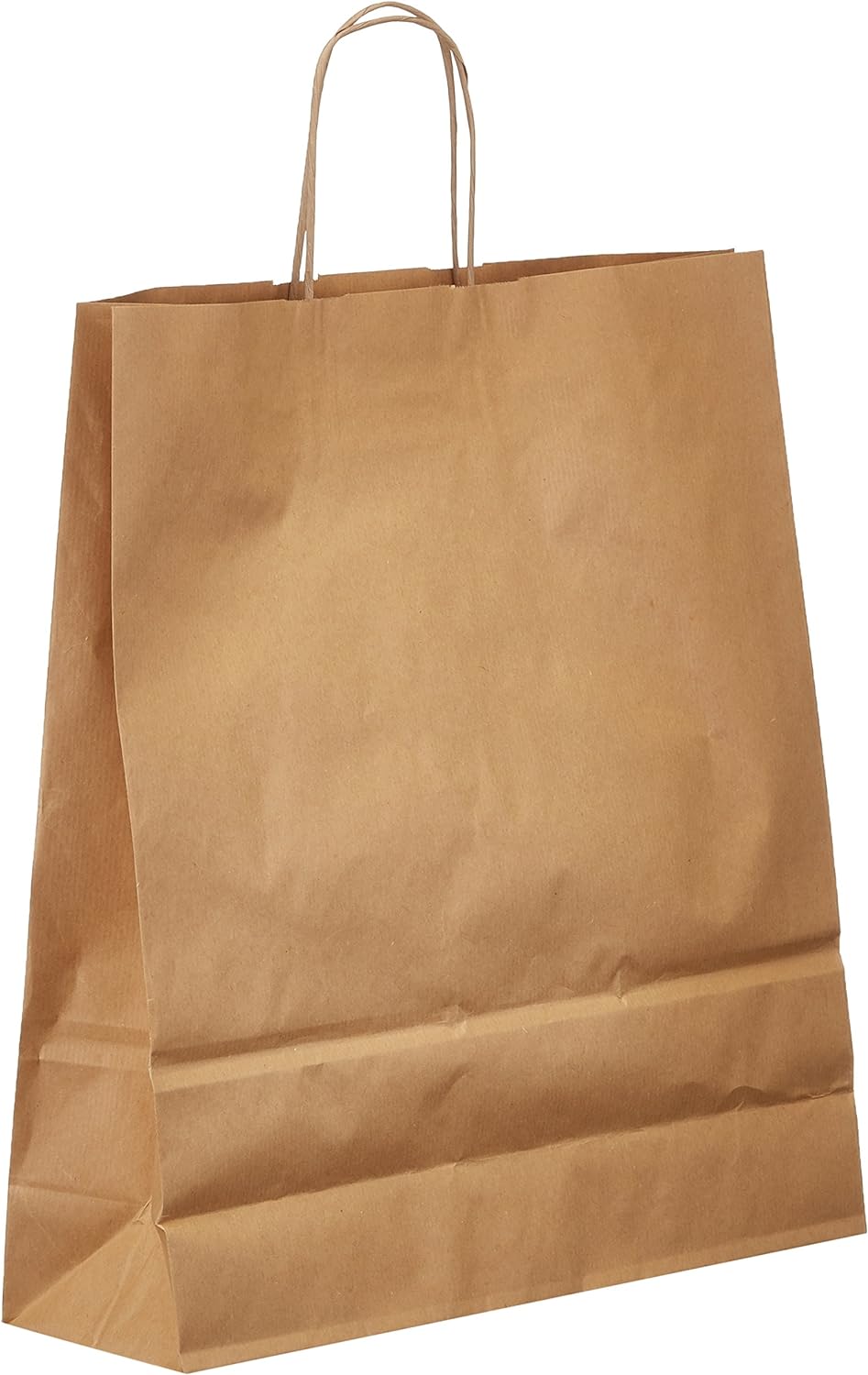 Saul Sadoch Conf. 25 Uds x Bolsas de papel con asas retorcidas avellana 36x12x41 cm