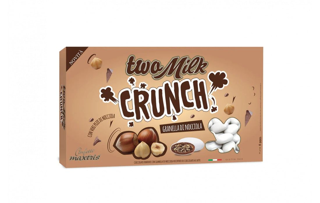Maxtris Confites Two Milk Crunch Granalla de Avellana 1 Kg