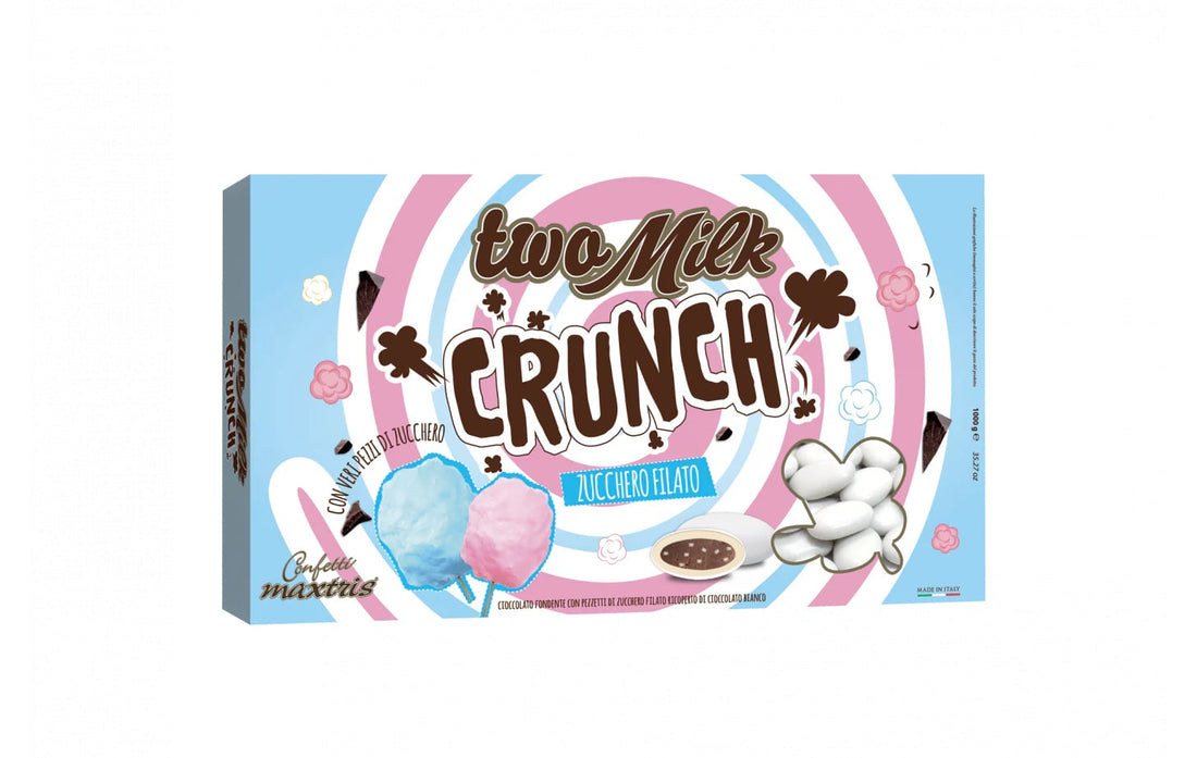 Maxtris Confites Two Milk Crunch Algodón de Azúcar 1 Kg