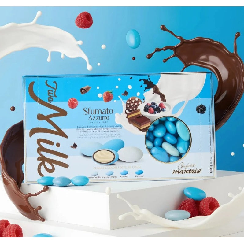 Maxtris Confites Two Milk Sfumato Azul 1 Kg