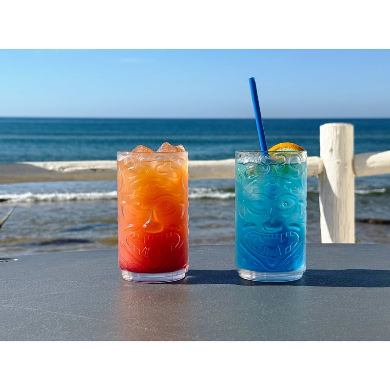 Patentes WAF Vaso Tiki George 44 Cl Plástico SAN Transparente 1 Pz