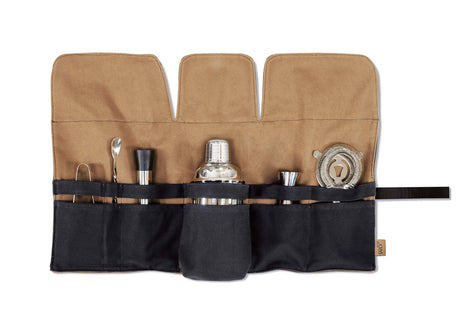 WD LifeStyle Set Cocktail Professionale 9 Pz Acciaio Inox con Astuccio