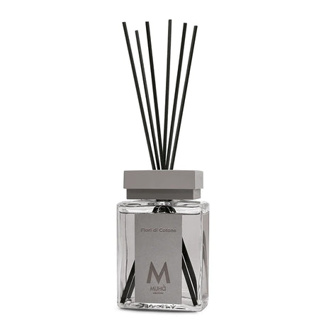 Muhà Luxe Perfume Difusor Ambiente con Varillas Flores de Algodón 200 Ml
