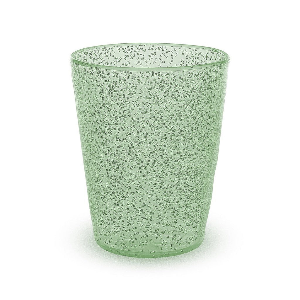 Vaso Zani Serafino para Agua Synth en Metacrilato Color Jade
