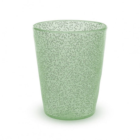 Vaso Zani Serafino para Agua Synth en Metacrilato Color Jade