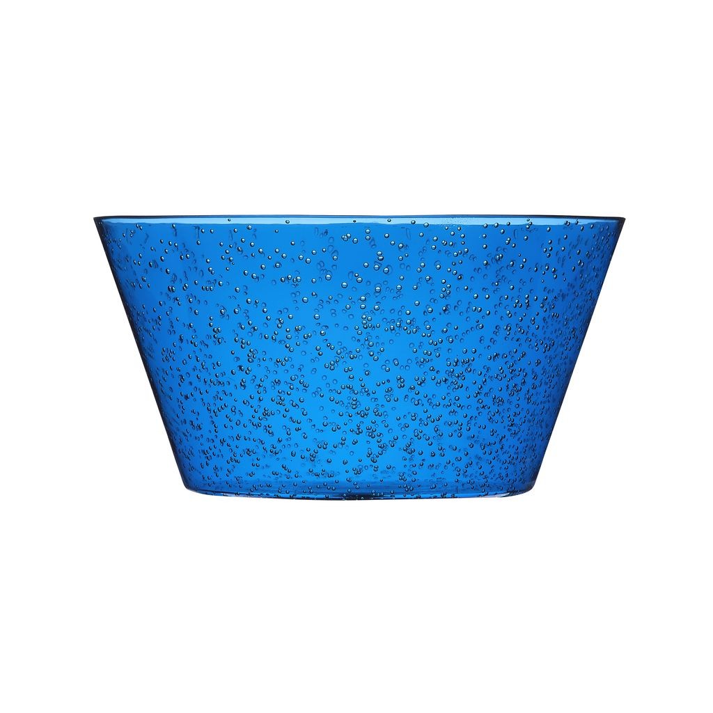 Zani Serafino Medium Bowl Memento Synth en Metacrilato D 20 Cm Color Azul Profundo
