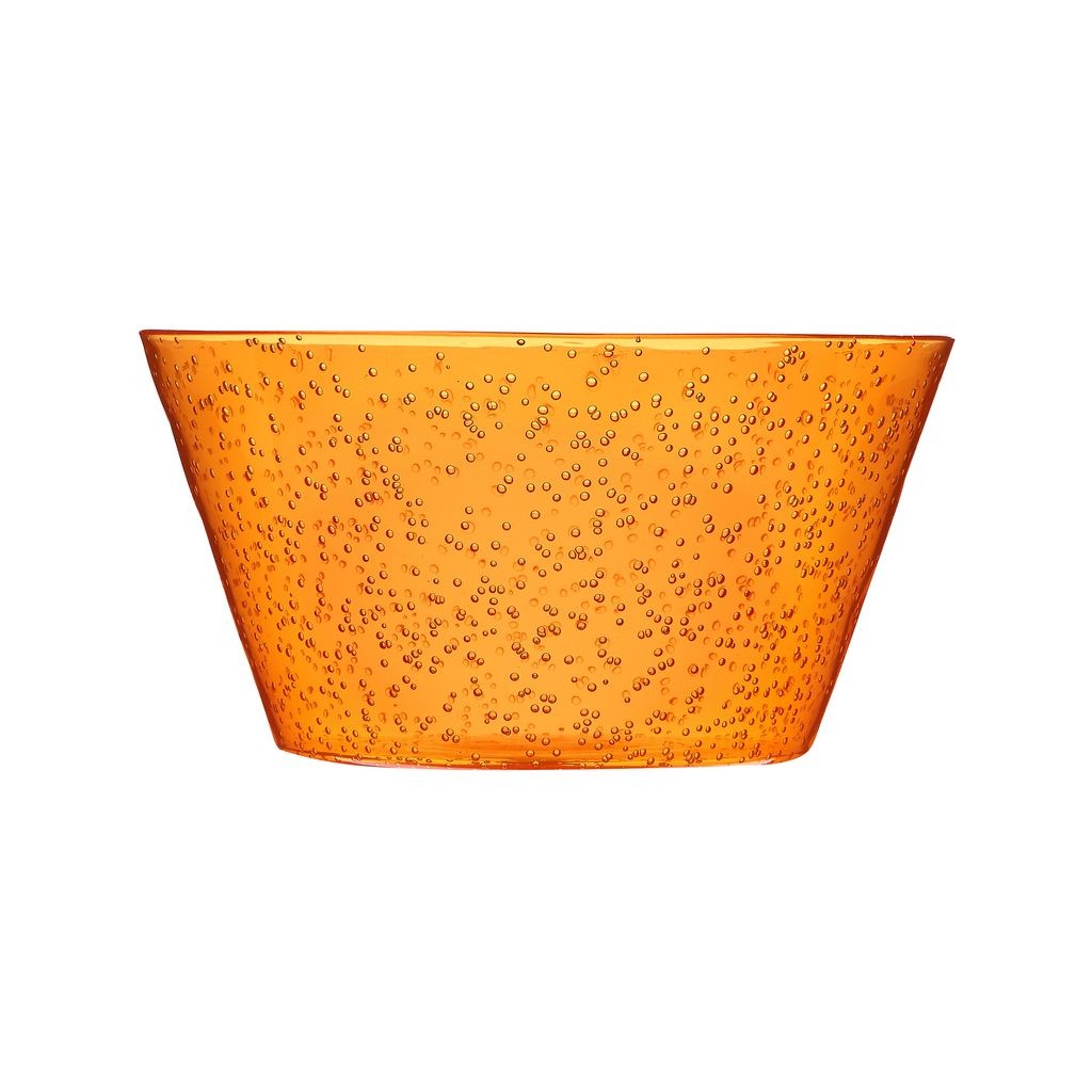 Zani Serafino Medium Bowl Memento Synth en Metacrilato D 20 Cm Color Mandarina