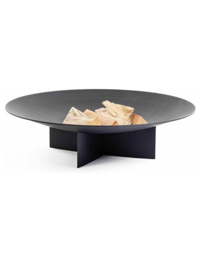 Bizzotto Braciere Nebraska Tondo Nero D100x27H per Outdoor