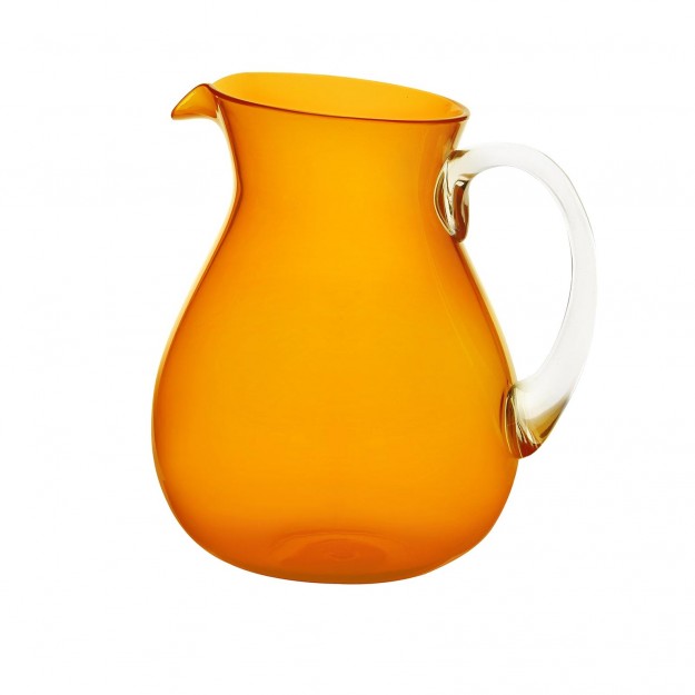 Zani Serafino Jarra Synth Pitcher en MS-Metacrilato Color Mandarina