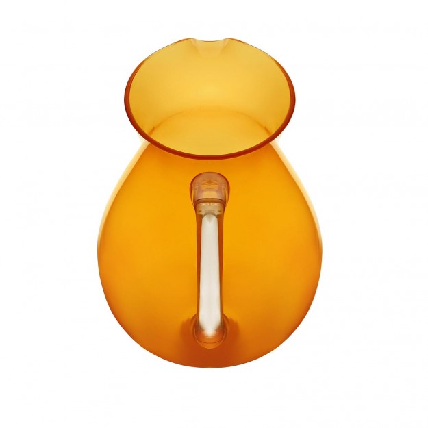 Zani Serafino Jarra Synth Pitcher en MS-Metacrilato Color Mandarina