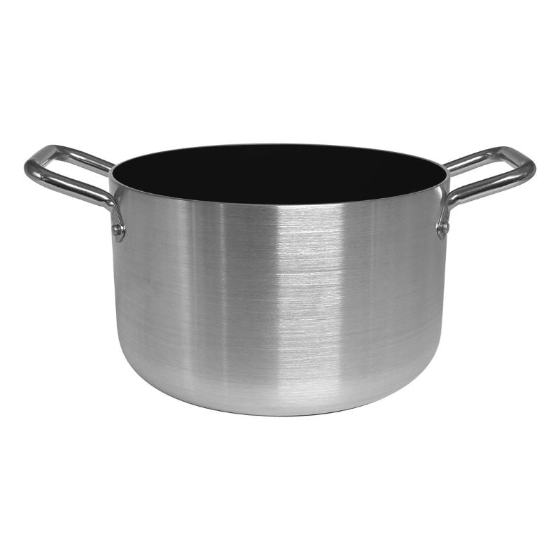 AGNELLI Cazuela Alta Aluminio Antiadherente Fasa Basic Inducción Ø 24 cm