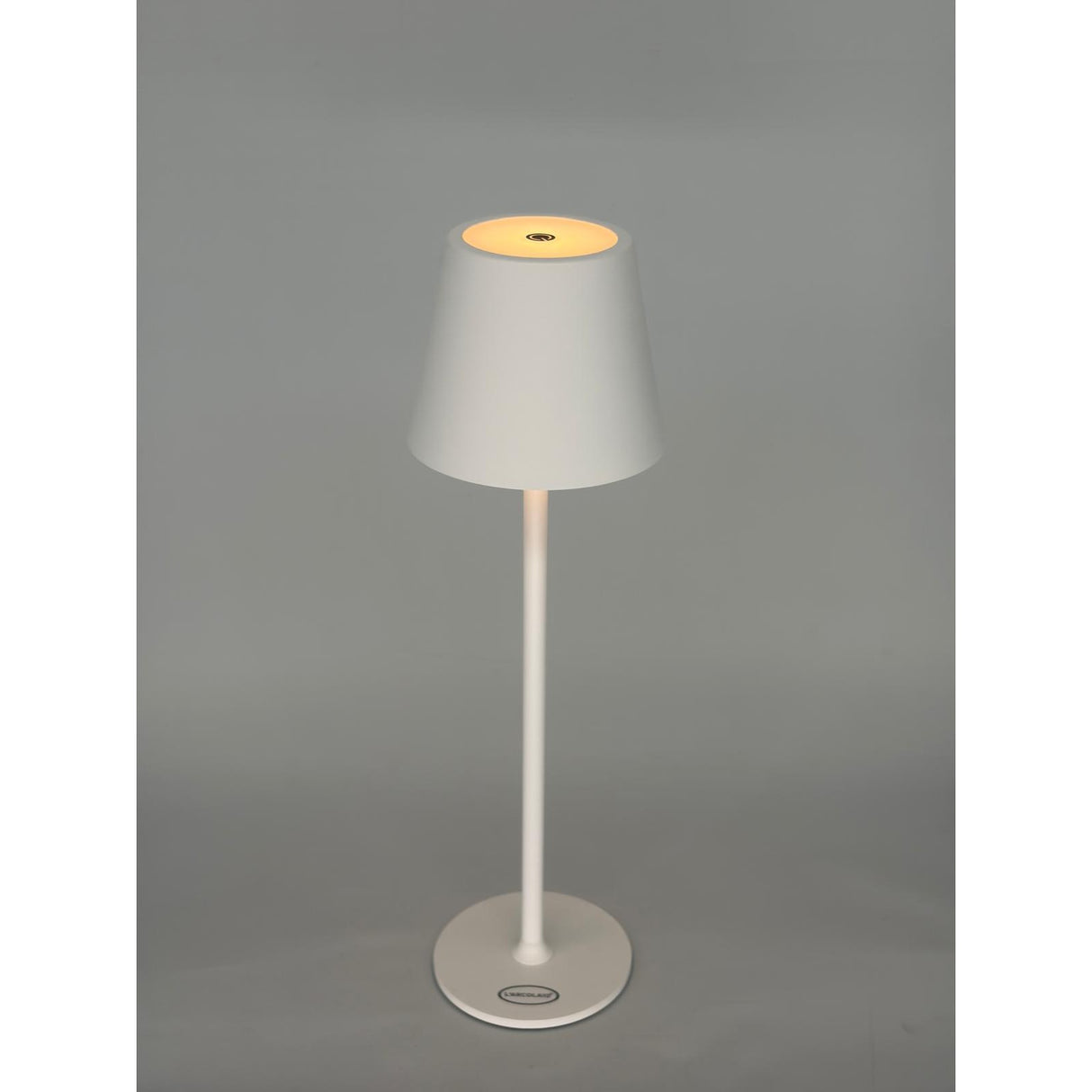 Lámpara LED Touch Recargable H 38 cm 10 x 10 cm IP54 Round Pro Blanca