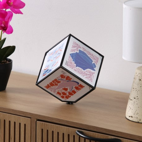 Versa Cubo Foto Nero "Juno" 10x10