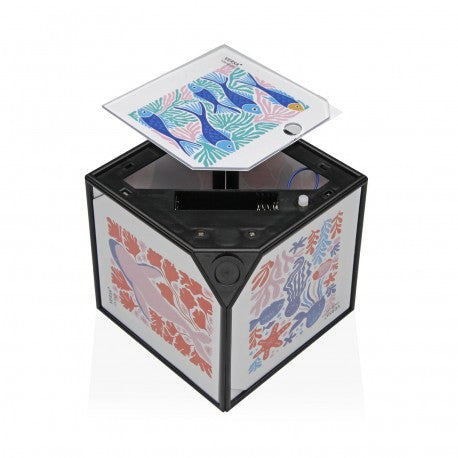Versa Cubo Foto Nero "Juno" 10x10