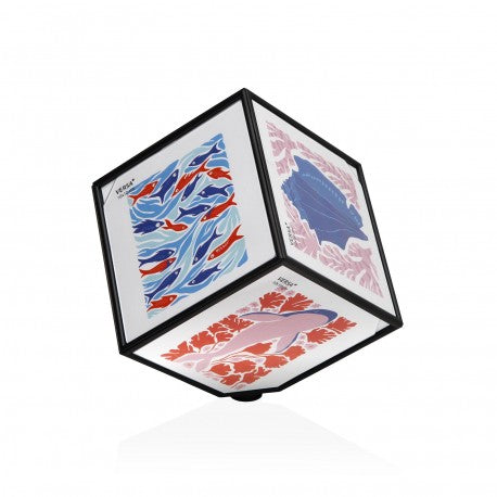 Versa Cubo Foto Nero "Juno" 10x10