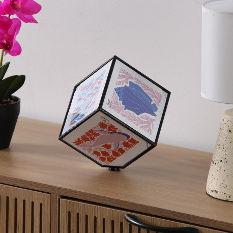 Versa Cubo Foto Nero "Juno" 10x10