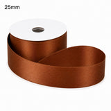 Cinta ETM Doble Satén Color Mocha Mousse 25 mm x 50 m