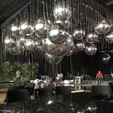 EDG Enzo De Gasperi Espejo Decorativo Esfera D 180 Cm Plata