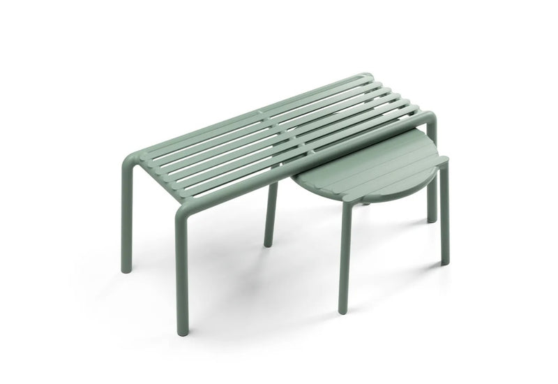 Nardi Doga Bench New Panchina da Esterno Tabacco 102,5 x 44 x 39 cm – Panchina Moderna per Giardino e Terrazzo