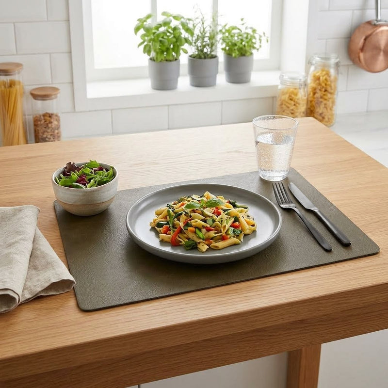 Versa Tovaglietta Americana Verde 30x45 cm in PVC – Tovaglietta da Tavola Pratica e Lavabile