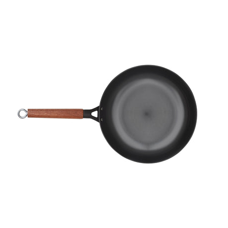 Sartén Zani Serafino 5 Padel en Hierro D 24 cm con Mango de Madera