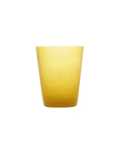 Vaso Zani Serafino Tumbler Glass Corn en Pasta de Vidrio