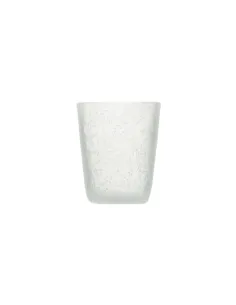 Vaso Zani Serafino para Agua White Transparent en Pasta de Vidrio