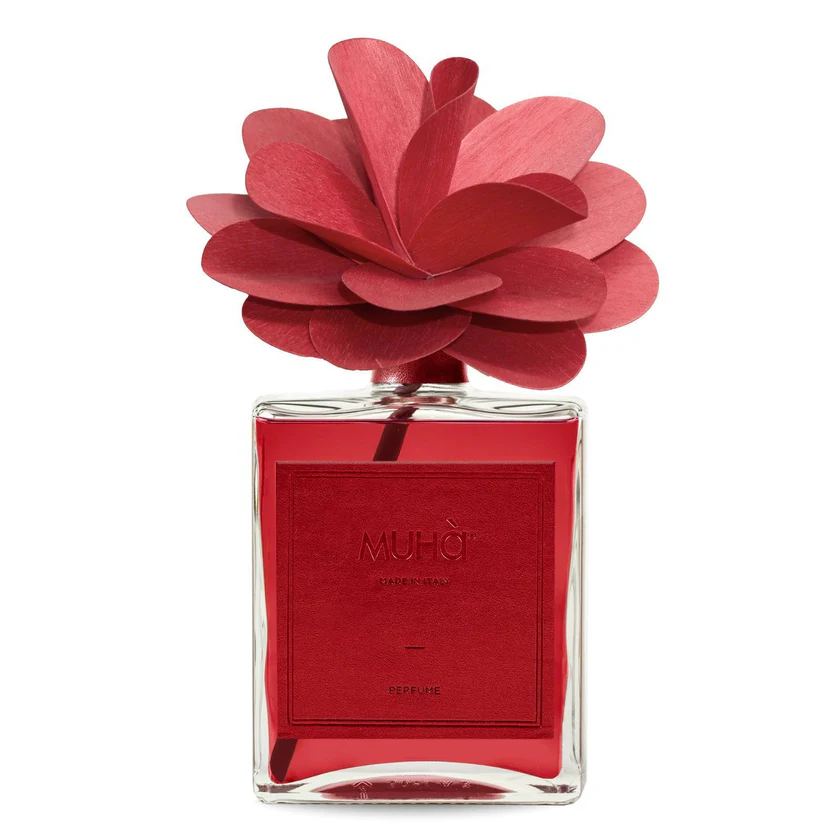 Muhà Difusor Ambientador Flower Camelia Naranja y Canela 500 Ml