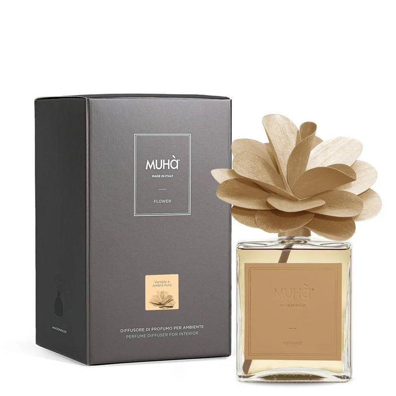 Muhà Perfumador Difusor Flower Camelia Vainilla & Ámbar 500 Ml