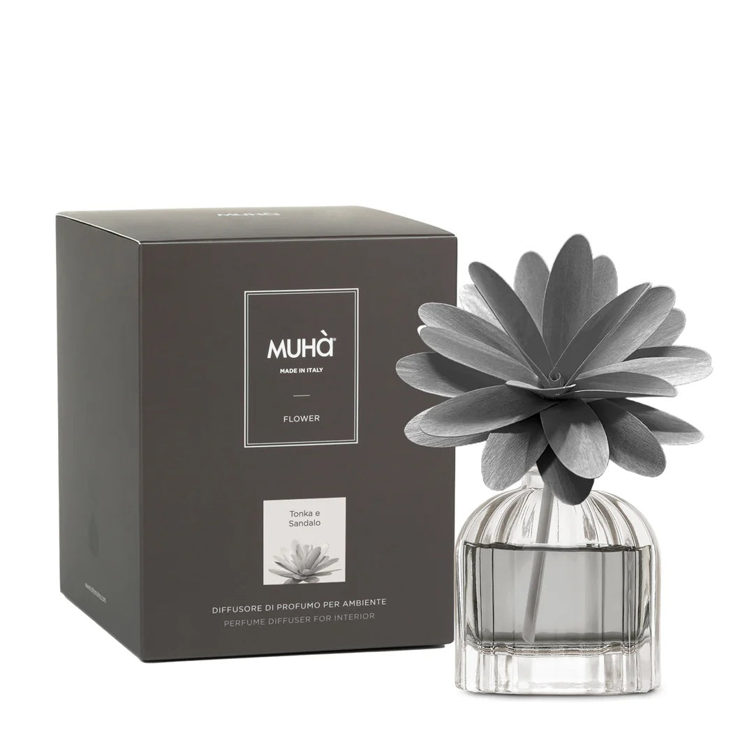Muhà Flower Difusor Ambientador 60ml Tonka y Sándalo