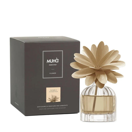 Muhà Flower Difusor Perfume 60ml Vainilla & Ámbar Puro