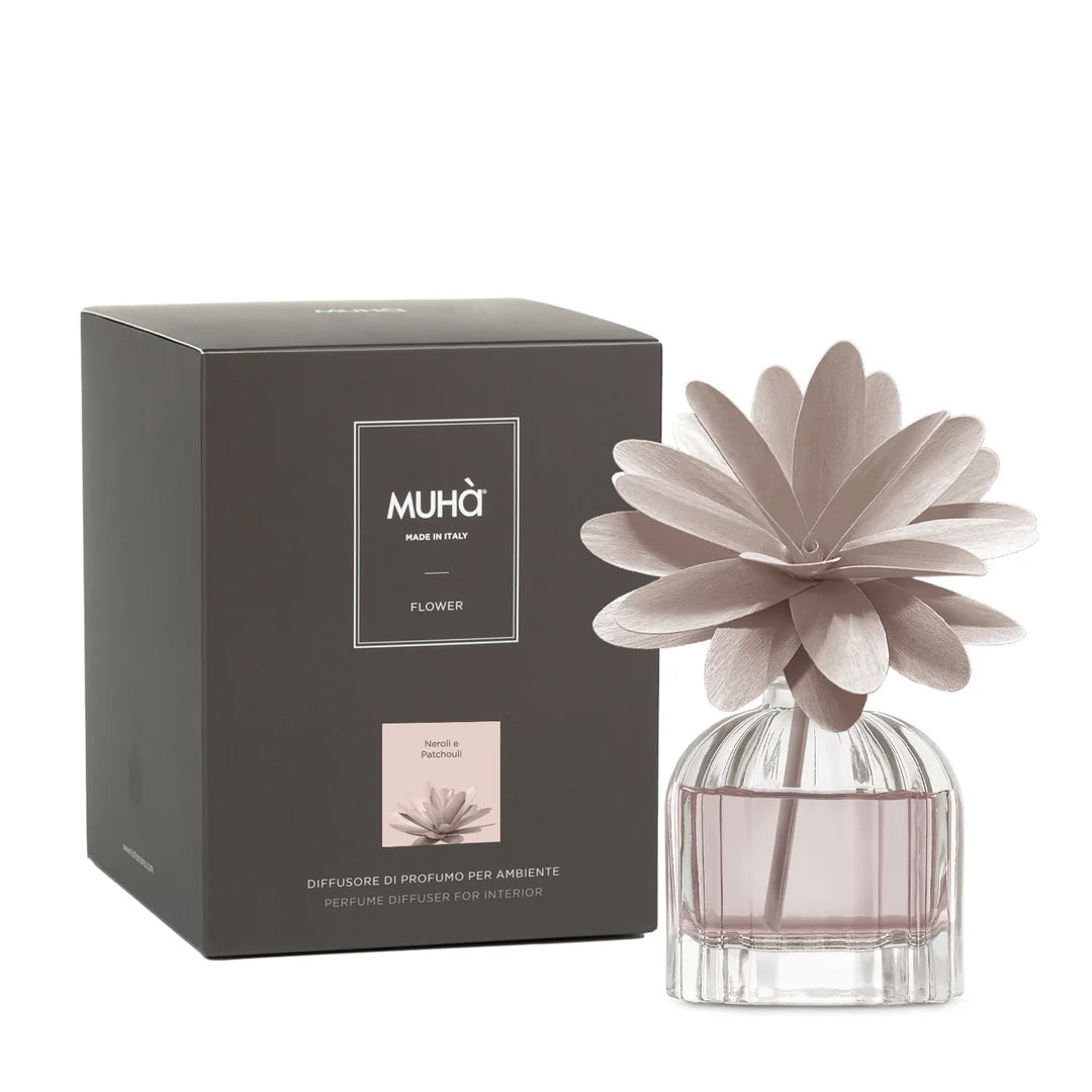 Muhà Flower Profumador Difusor 60ml Neroli y Patchoulí