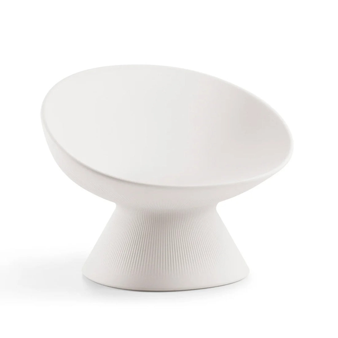 Plust Fade Relax Sillón Blanco Piedra Polietileno