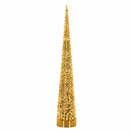 ad trend ad trend albero di natale in ferro e pe oro con 2 400 led h 280 cm ean 8057586112155
