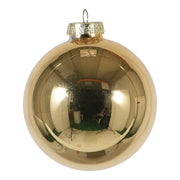 ARPIMEX Caja 4 Bolas de Navidad Ø 120 mm Vidrio Oro