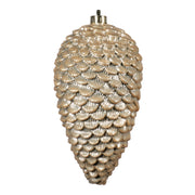 ARPIMEX Decoración Navideña Piña 13 x 25 cm Plástico Beige