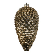 ARPIMEX Decoración Navideña Piña 13 x 25 Cm Plástico Oro