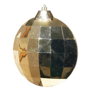ARPIMEX Disco Decoración Navideña 19,5 x 6,5 x 22 Cm Plástico Oro