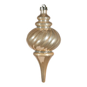 Adorno Navideño ARPIMEX Espiral Puntiaguda 11,5 x 26,5 cm Plástico Beige