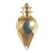 ARPIMEX Adorno Navideño Diamante Puntiagudo 11,5 x 25 Cm Plástico Oro