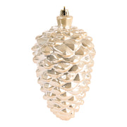ARPIMEX Piña Navideña 9 x 17 Cm Plástico Beige