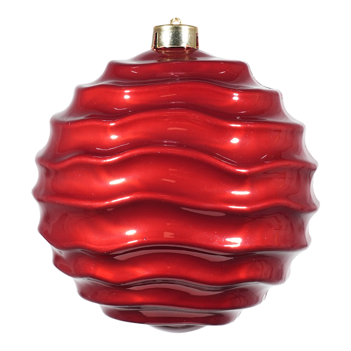 arpimex arpimex sfera rigata di natale d 150 mm plastica rosso ean 8018318536014