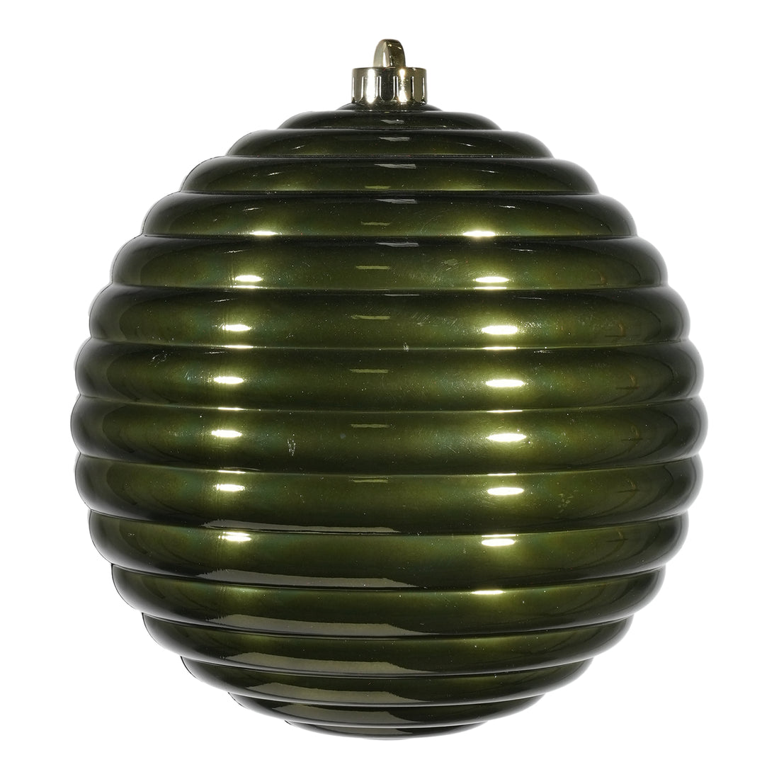 arpimex arpimex sfera rigata di natale d 200 mm plastica verde muschio ean 8018318537738