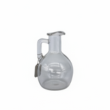 Bottiglina vetro Arpimex con manico H11,1cm D4cm: bomboniera elegante per matrimoni, battesimi e feste. ean 8018318273841