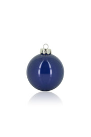ARPIMEX Box 12 Sfere Natale Vetro D 10 Cm Blu
