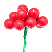 ARPIMEX Caja 144 Mini Esferas Navidad Cristal D 20 Mm Rojo