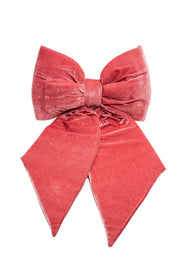 ARPIMEX Lazo Navidad Terciopelo 40 Cm Rosa