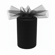 ARPIMEX Rollo Tul Negro H 12,5 cm 100 mt